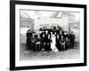 Wedding Photograph in the Sarthe Region of France, C.1920 (Photo)-French Photographer-Framed Giclee Print