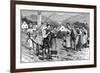 Wedding Ploughing Ceremony in Styria, 1890-null-Framed Giclee Print