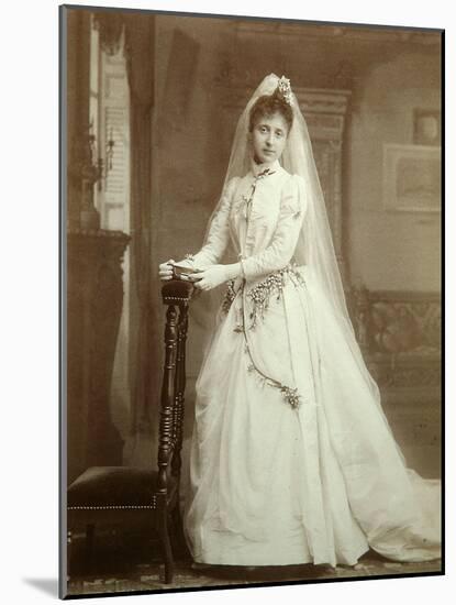 Wedding Portrait, 1880S-null-Mounted Giclee Print