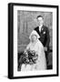 Wedding Portrait of Young Couple, Ca. 1924-null-Framed Photographic Print