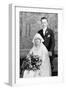 Wedding Portrait of Young Couple, Ca. 1924-null-Framed Photographic Print