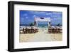 Wedding Preparation on A Mexican Beach-AndyCandy-Framed Photographic Print