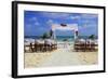 Wedding Preparation on A Mexican Beach-AndyCandy-Framed Photographic Print