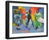 Wedding Procession  2017  (oil on board)-Colin Bootman-Framed Giclee Print