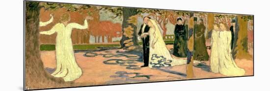 Wedding Procession, C. 1892-93-Maurice Denis-Mounted Giclee Print