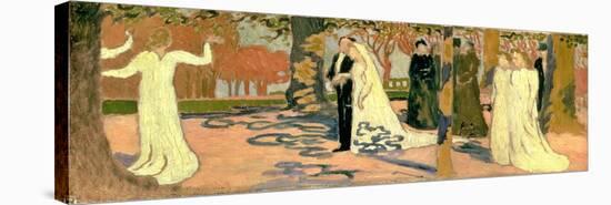 Wedding Procession, C. 1892-93-Maurice Denis-Stretched Canvas