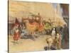 Wedding Procession, Cairo-Walter Tyndale-Stretched Canvas