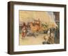 Wedding Procession, Cairo-Walter Tyndale-Framed Art Print