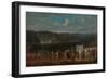 Wedding procession on the Bosphorus, c.1720-37-Jean Baptiste Vanmour-Framed Giclee Print