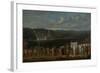 Wedding Procession on the Bosphorus-Jean Baptiste Vanmour-Framed Art Print