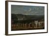 Wedding Procession on the Bosphorus-Jean Baptiste Vanmour-Framed Art Print