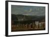 Wedding Procession on the Bosphorus-Jean Baptiste Vanmour-Framed Art Print