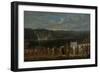 Wedding Procession on the Bosphorus-Jean Baptiste Vanmour-Framed Art Print