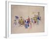 Wedding Procession with Groom-Kim Junkeun-Framed Giclee Print