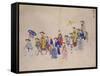 Wedding Procession with Groom-Kim Junkeun-Framed Stretched Canvas