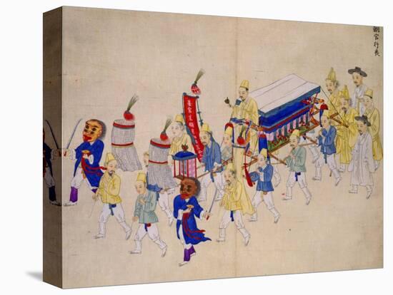 Wedding Procession-Kim Junkeun-Stretched Canvas