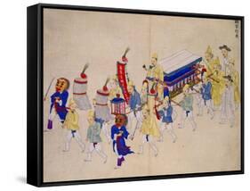 Wedding Procession-Kim Junkeun-Framed Stretched Canvas