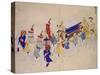 Wedding Procession-Kim Junkeun-Stretched Canvas