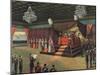 Wedding Reception of Crown Prince of Japanese Imperial Family-null-Mounted Art Print
