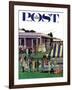 "Wedding Reception," Saturday Evening Post Cover, June 9, 1962-Ben Kimberly Prins-Framed Giclee Print