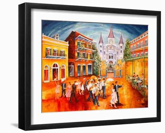 Wedding Second Line-Diane Millsap-Framed Art Print