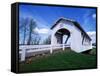 Weddle Covered Bridge-Ike Leahy-Framed Stretched Canvas
