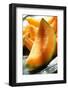 Wedges of Sweet Melon-Foodcollection-Framed Photographic Print