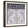 Wedgewood Trellis-Mindy Sommers-Framed Giclee Print