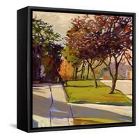 Wedgewood Walk-Lou Wall-Framed Stretched Canvas