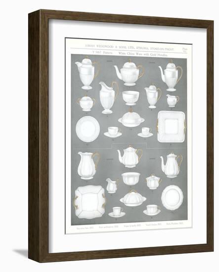 Wedgwood Etruria Ceramics-null-Framed Art Print