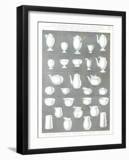 Wedgwood Etruria Ceramics-null-Framed Art Print