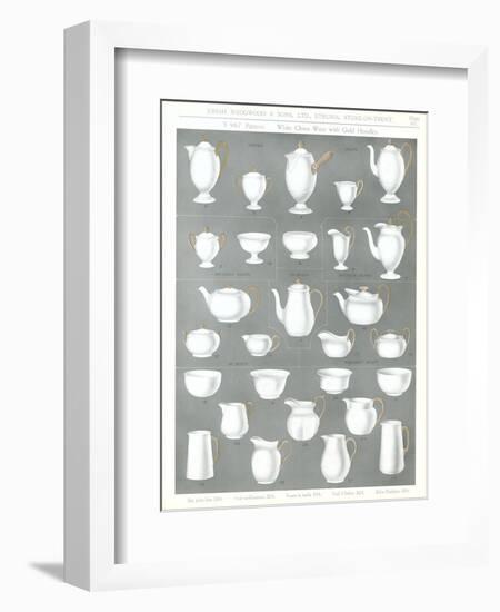 Wedgwood Etruria Ceramics-null-Framed Art Print