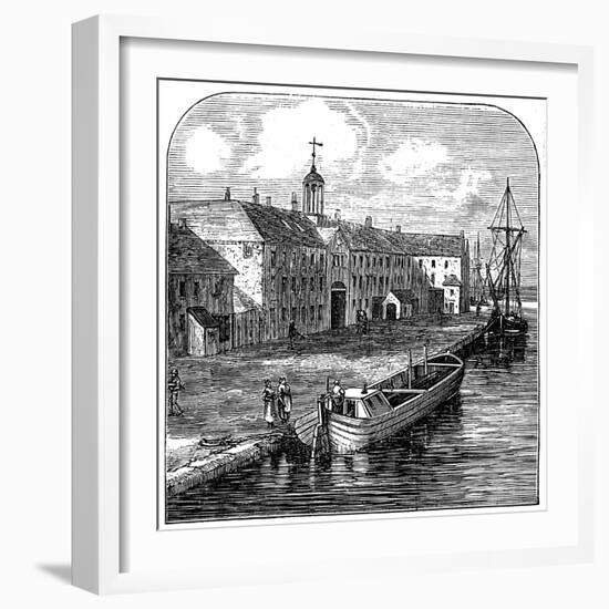 Wedgwood Etruria Potteries, Hanley, Staffordshire-null-Framed Giclee Print