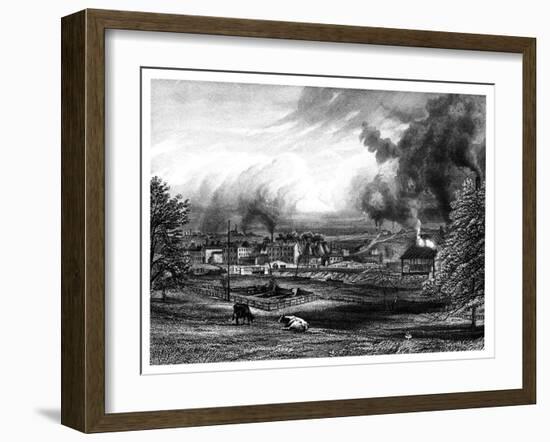 Wedgwood Factory, Etruria, Hanley, Staffordshire, England-null-Framed Giclee Print