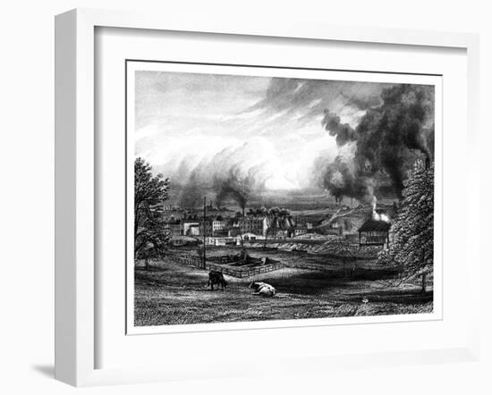 Wedgwood Factory, Etruria, Hanley, Staffordshire, England-null-Framed Giclee Print