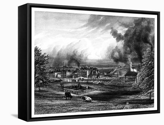 Wedgwood Factory, Etruria, Hanley, Staffordshire, England-null-Framed Stretched Canvas