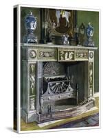 Wedgwood Flaxman Chimneypiece, Fontainebleau, France, 1911-1912-Edwin Foley-Stretched Canvas