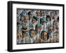 Wednesday, 2010-PJ Crook-Framed Giclee Print