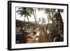 Wednesday Flea Market in Anjuna, Goa, India, Asia-Yadid Levy-Framed Photographic Print