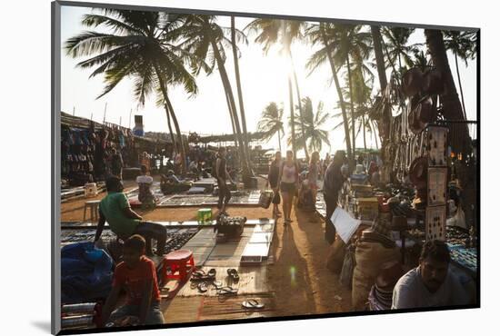 Wednesday Flea Market in Anjuna, Goa, India, Asia-Yadid Levy-Mounted Photographic Print