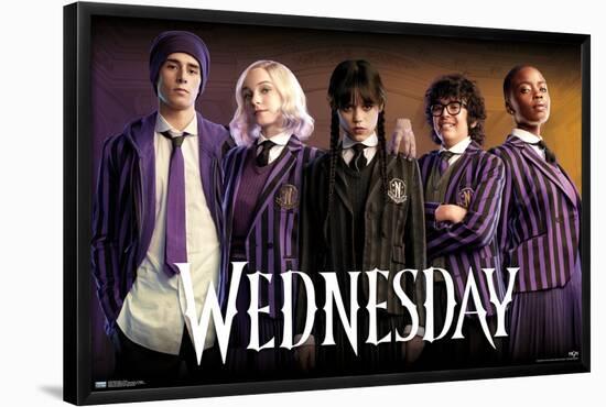 Wednesday - Group-Trends International-Framed Poster