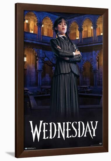 Wednesday - Portrait-Trends International-Framed Poster