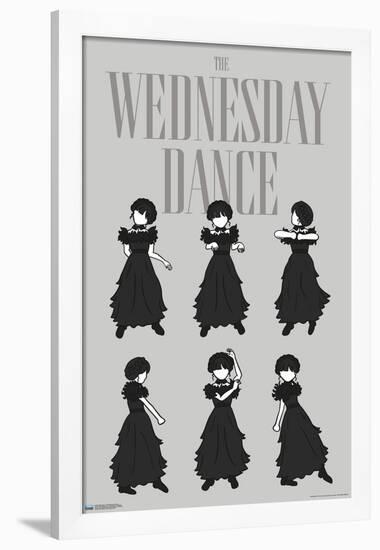 Wednesday - The Wednesday Dance-Trends International-Framed Poster