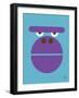 Wee Alphas Faces, Gloria-Wee Society-Framed Art Print