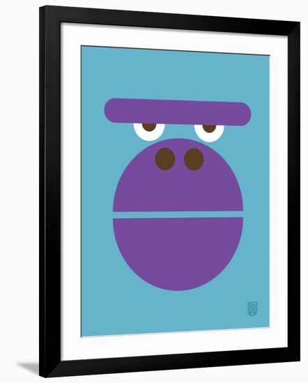 Wee Alphas Faces, Gloria-Wee Society-Framed Art Print