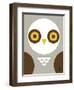 Wee Alphas Faces, Ollie-Wee Society-Framed Art Print