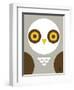 Wee Alphas Faces, Ollie-Wee Society-Framed Art Print