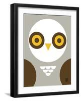 Wee Alphas Faces, Ollie-Wee Society-Framed Art Print
