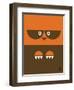 Wee Alphas Faces, Riley-Wee Society-Framed Art Print