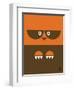 Wee Alphas Faces, Riley-Wee Society-Framed Art Print